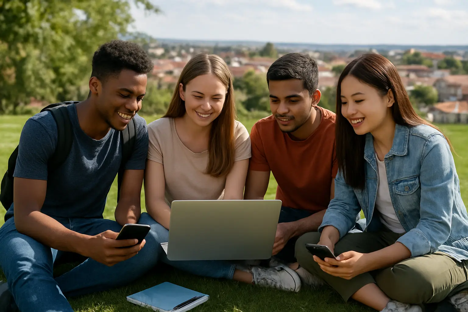 South African students sharing devices to study online