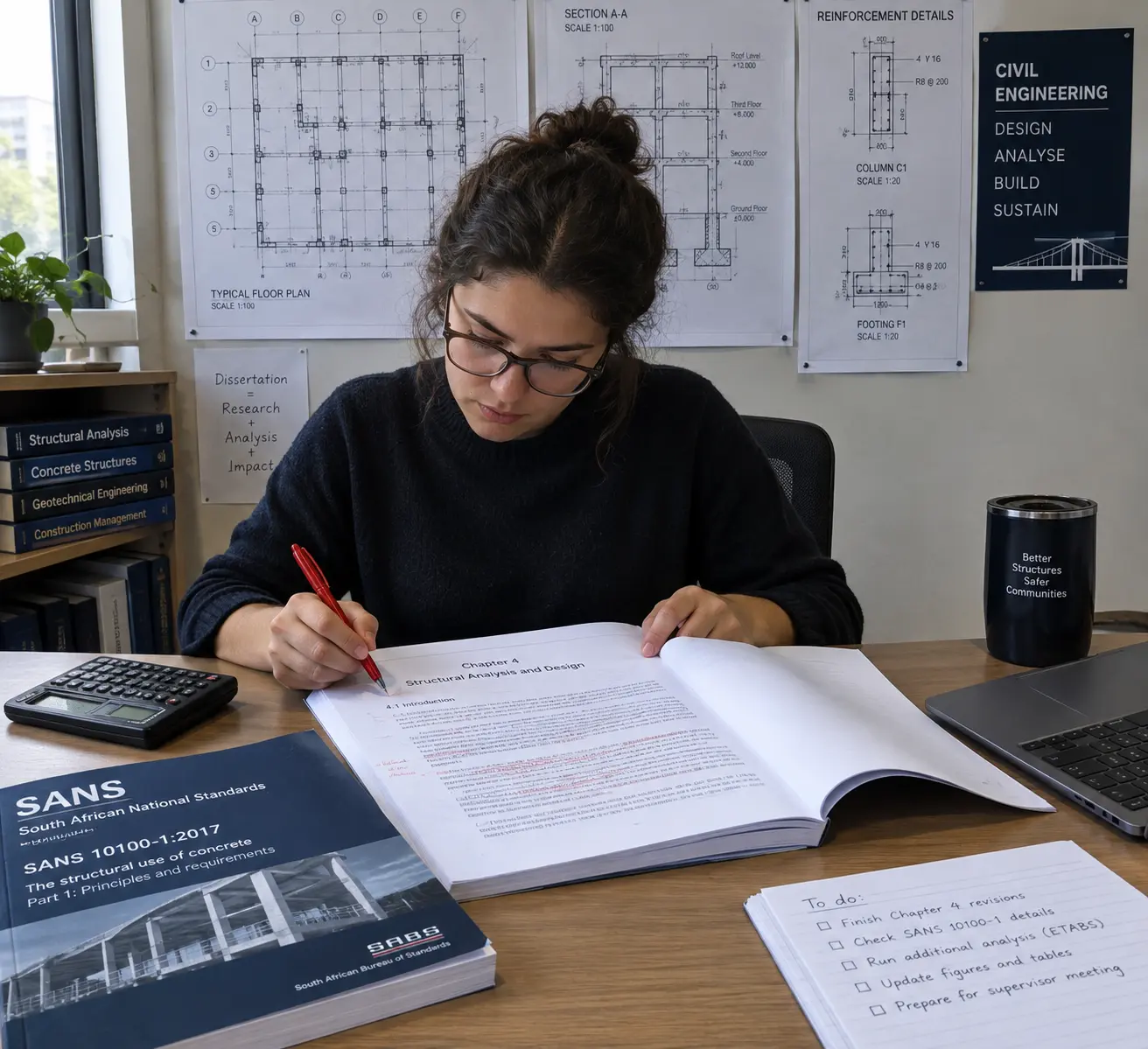 How to Write in the Register of a South African Civil Engineering Dissertation: Tense, Voice and Technical Conventions (2026)