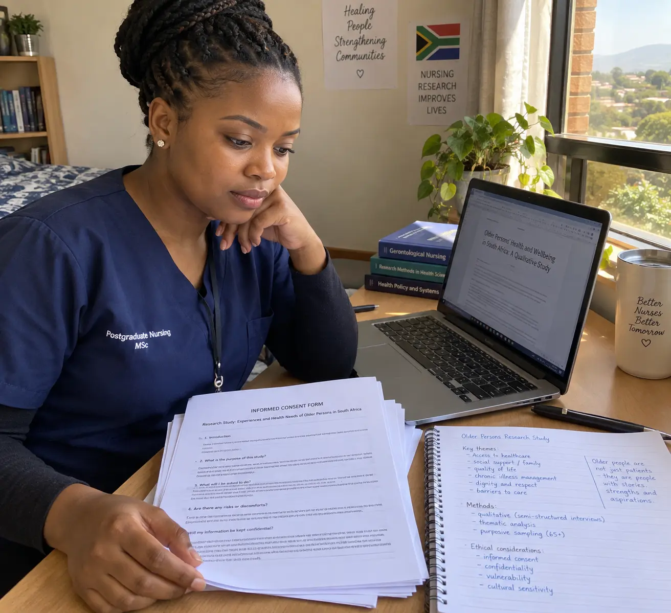 What Does Researching Older Persons Involve in a South African Nursing Dissertation? (2026)